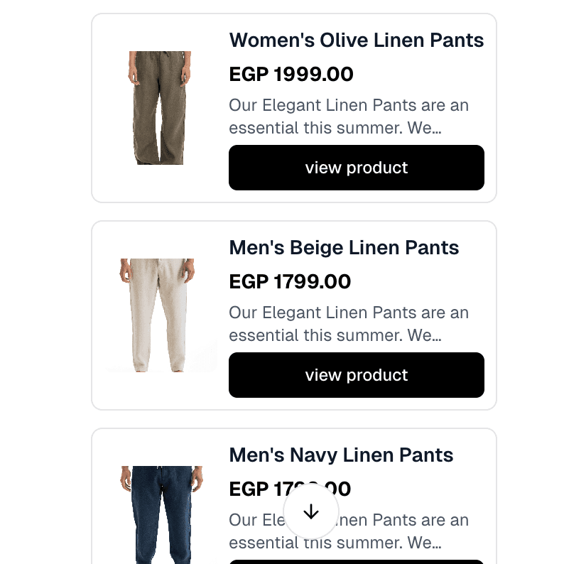 Product color requests